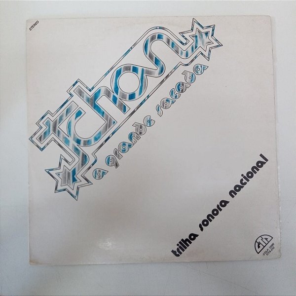 Disco de Vinil Tchan a Grande Sacada - Trilha Sonora Nacional Interprete Varios [usado]
