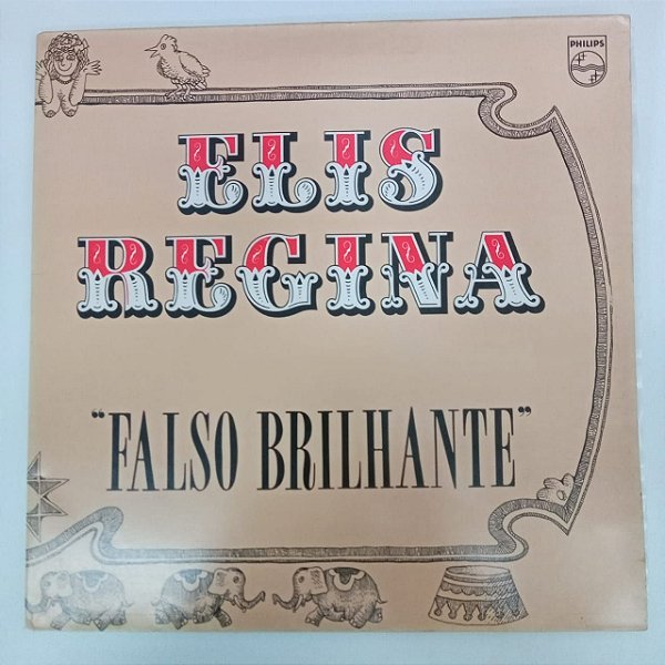 Disco de Vinil Elis Regina - Falso Brilhante Interprete Elis Regina (1976) [usado]