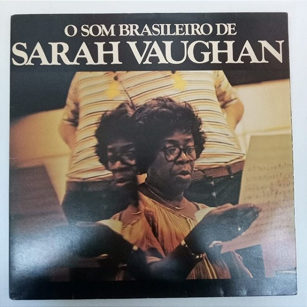 Disco de Vinil Sarah Vaughan - o Som Brasileiro de Sarah Vaughan Interprete Sarah Vaughan (1978) [usado]