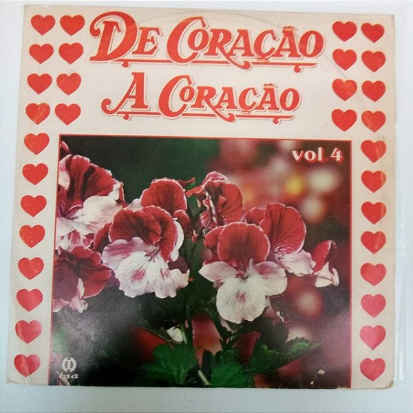 Disco de Vinil Carlinhos Polidoro - de Coração a Coração Vol.4 Interprete Carlinhos Polidoro (1983) [usado]