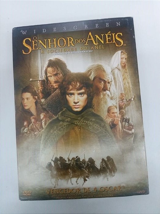 Dvd o Senhor dos Anéis - a Sociedade do Anel Editora [usado]
