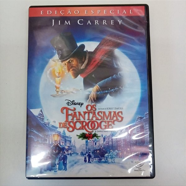 Dvd os Fantasmas de Scrooge Editora Robert Zemiks [usado]