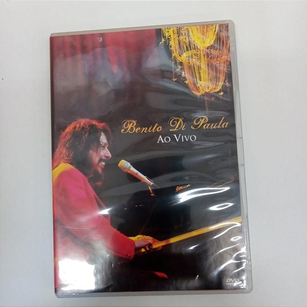 Dvd Benito Di Paula ao Vivo Editora Darcy Burger [usado]