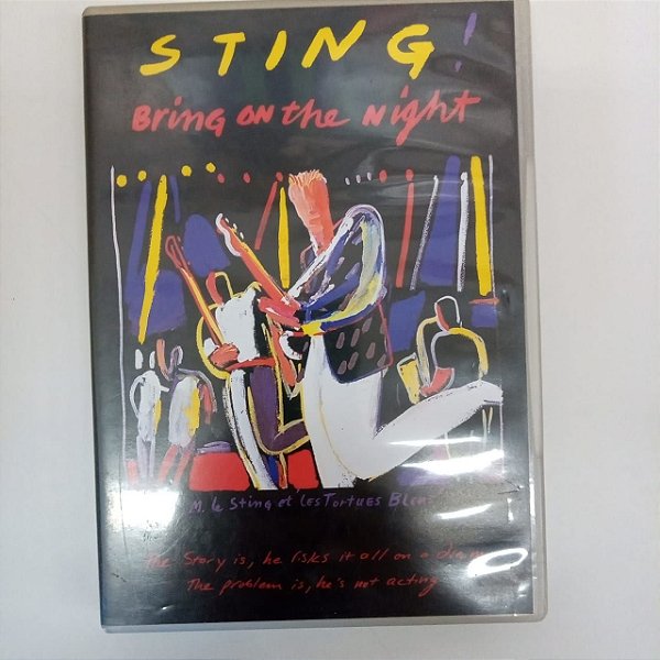 Dvd Sting - Bring On The Night Editora Machael Aped [usado]