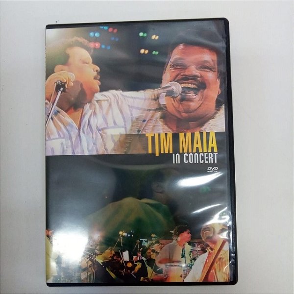 Dvd Tim Maia In Concert Editora Roberto Talma [usado]