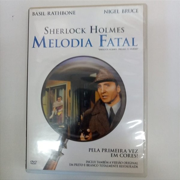 Dvd Melodia Fatal - Sherlock Holmes Editora Sherlock [usado]