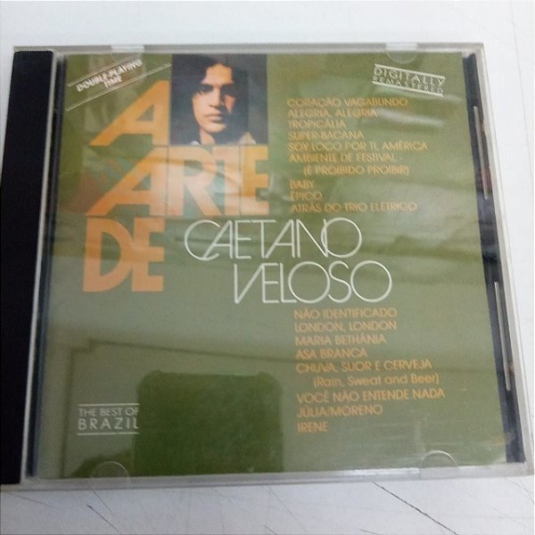 Cd Caetano Veloso - a Arte de Caetano Veloso Interprete Caetano Veloso (1988) [usado]
