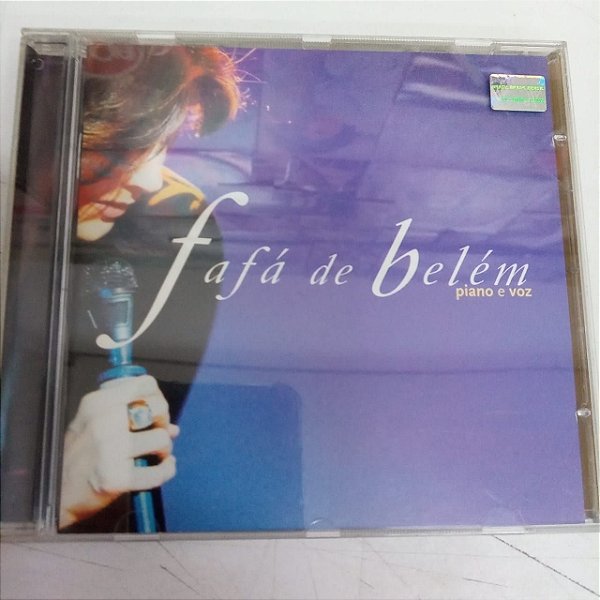 Cd Fafa de Belem - Piano e Voz Interprete Fafa de Belem (2002) [usado]