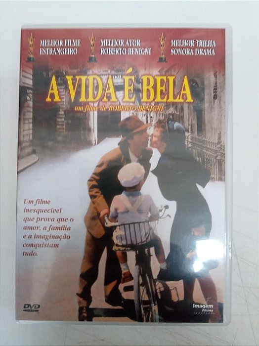 Dvd a Vida é Bela Editora Roberto Bengni [usado]