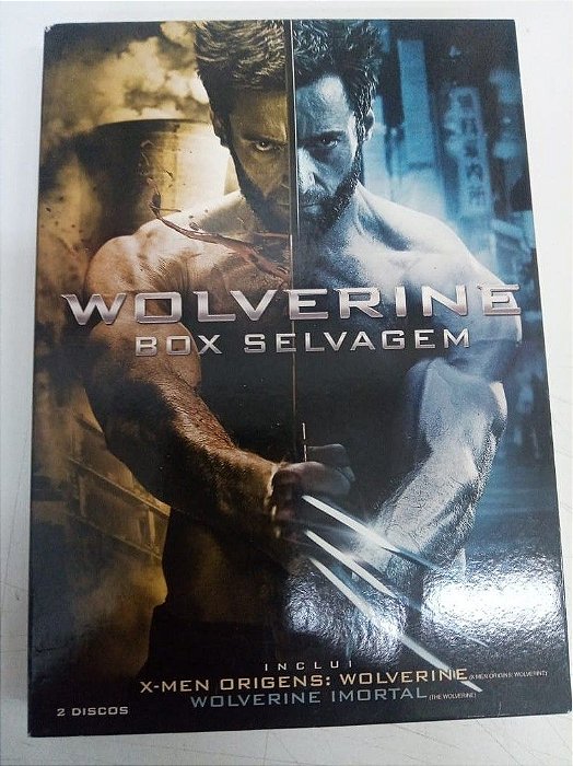 Dvd Wolverine - Box Selvagem 02 Discos Editora [usado]