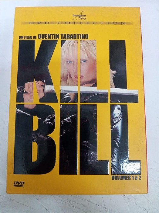 Dvd Kill Bill Box com Dois Discos Editora Quentin Tarantino [usado]