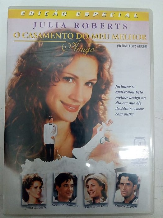 Dvd o Casamento do Meu Melhor Amigo Editora [usado]