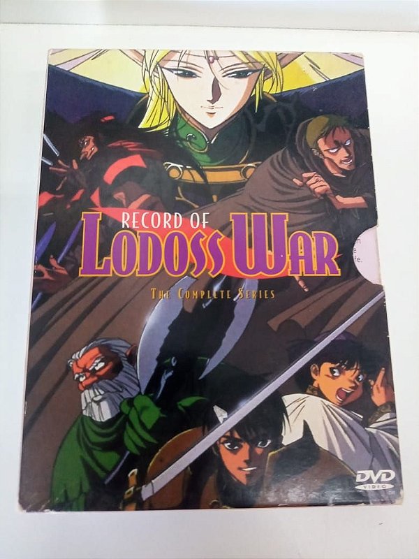 Dvd Record Of Lodoss War - The Complete Series Editora [usado]