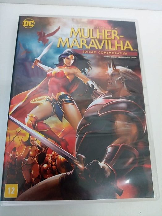 Dvd Mulher Maravilha - Edição Comemorativa Editora Lauren Montgmery [usado]
