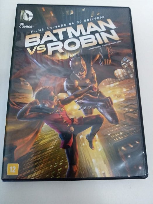 Dvd Batman Vs Robin Editora Jay Oliva [usado]
