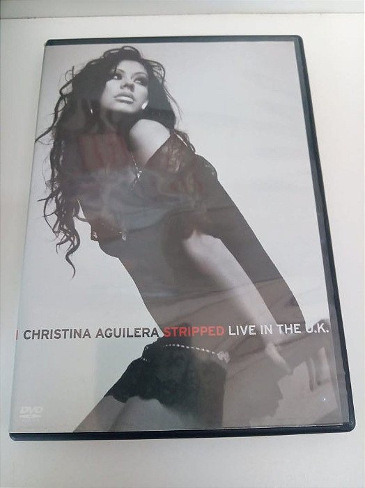 Dvd Christina Aguilera - Stripped Live In The U.k. Editora Christina [usado]