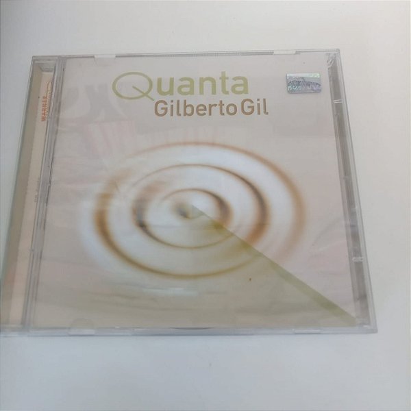Cd Gilberto Gil - Quanta Album com Dois Cds Interprete Gilberto Gil (1997) [usado]