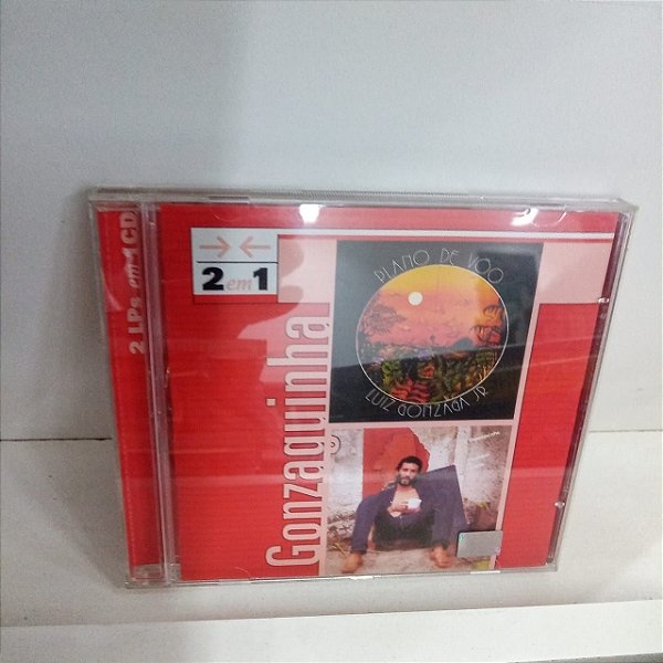 Cd Gonzaguinha - 2 em 1 Interprete Gonzaguinha [usado]