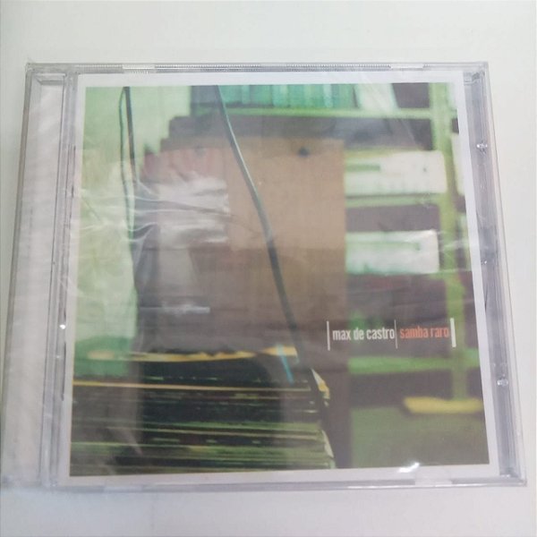 Cd Max Dxe Castro - Samba Raro Interprete Max de Castro [novo]