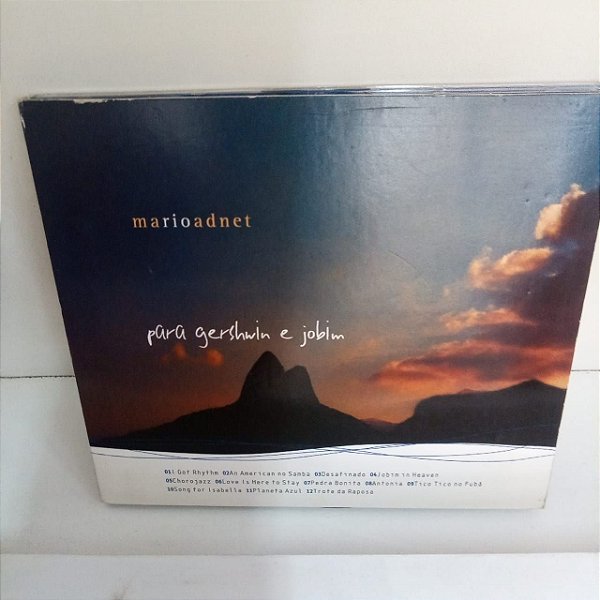 Cd Mario Adnet - para Gershwin e Jobim Interprete Mario Adnet (2004) [usado]