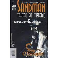 Gibi Sandman 2 Volumes- Teatro do Mistério Autor o Escorpião Parte 1 e 2 [usado]