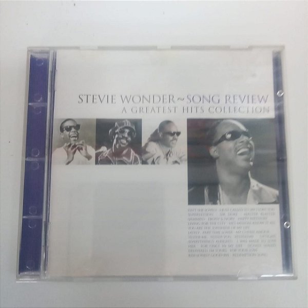 Cd Stevie Wonder - Song Review / a Greatest Hits Collecion Interprete Stevie Wonder (1996) [usado]