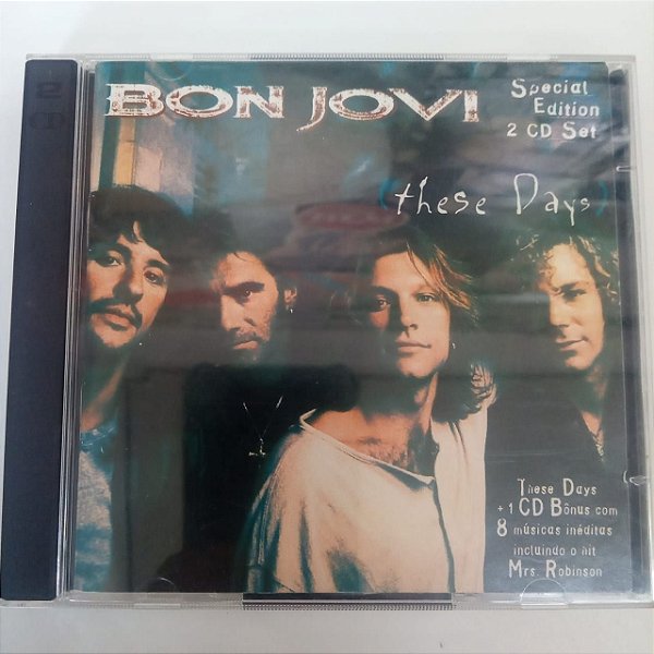 Cd Bon Jovi - These Days Box com Dois Cds Interprete Bon Jovi ‎ (1996) [usado]
