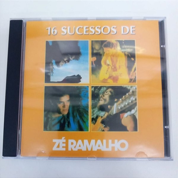 Cd Zé Ramalho - 16 Sucessos de Zé Ramalho Interprete Zé Ramalho [usado]