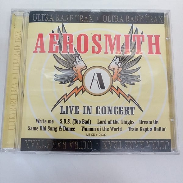 Cd Aerosmith - Live In Concert Interprete Aerosmith (1997) [usado]