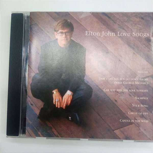 Cd Elton John - Love Songs Interprete Elton John (1995) [usado]