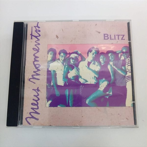 Cd Banda Blits - Meus Momentos Interprete Banda Blits [usado]