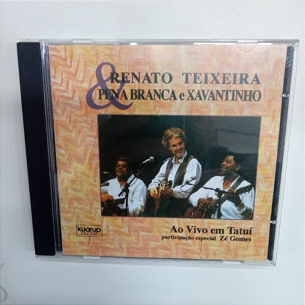 Cd Renato Teixiera e Pena Branca e Xavantinho Interprete Renato Teixeira e Pena Branca e Xavantinho [usado]