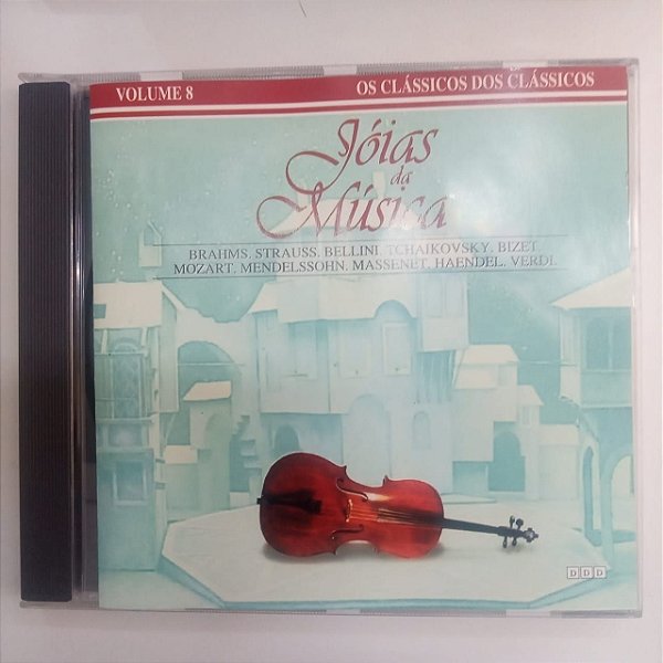 Cd Jóias da Música Vol.8- os Clássicos dos Clássicos Interprete Varios [usado]