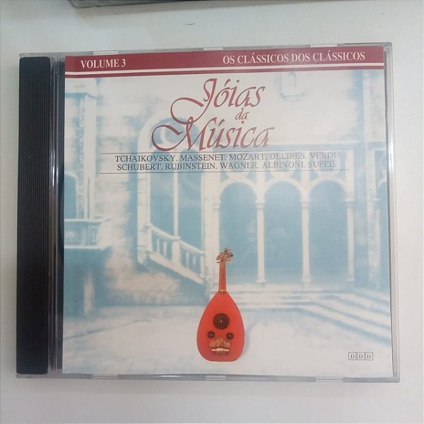 Cd Jóias da Música Vol.3 - os Clássicos dos Clássicos Interprete Varios [usado]