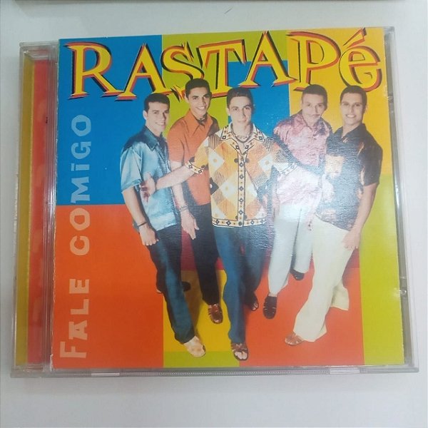 Cd Rasta Pé - Fala Comigo Interprete Rasta Pé (2000) [usado]