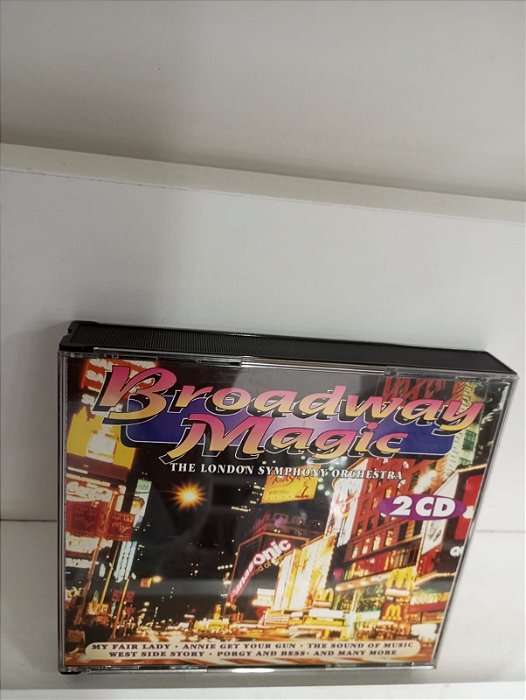 Cd Broadway Magic Box com Dois Cds Interprete The London Symphony Magic (1997) [usado]