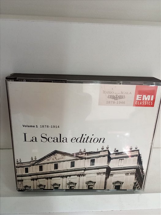 Cd La Scala Edtion Vol.1 1878-1974 Box com Tres Cds Interprete Varios (1993) [usado]