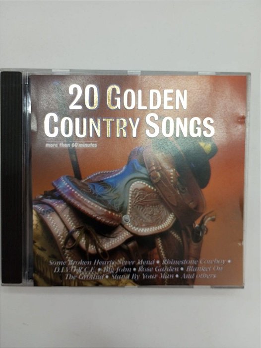 Cd 20 Golden Country Songs Interprete Varios (1988) [usado]