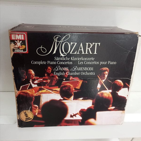 Cd Mozart - Samtliche Klavierkonzerte-complete Piano Concertos Interprete Daniel Barenboim e English Chamber Orchestra (1986) [usado]
