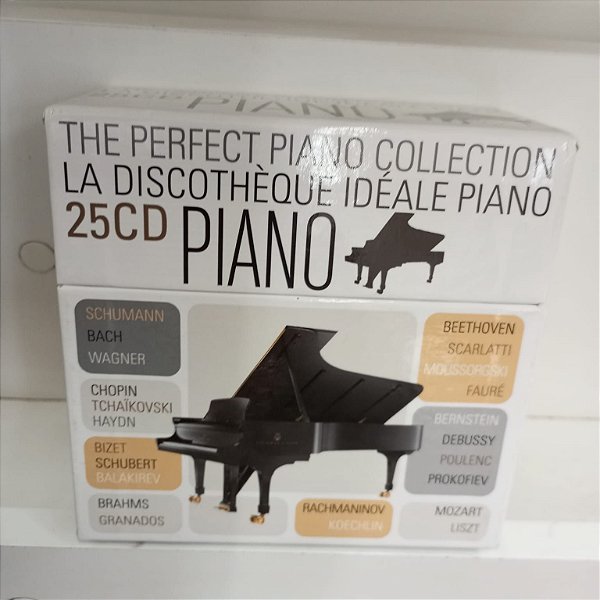 Cd The Perfect Piano Collection - La Discothéque Idéale Piano /box com 25 Cds Interprete Varios [usado]