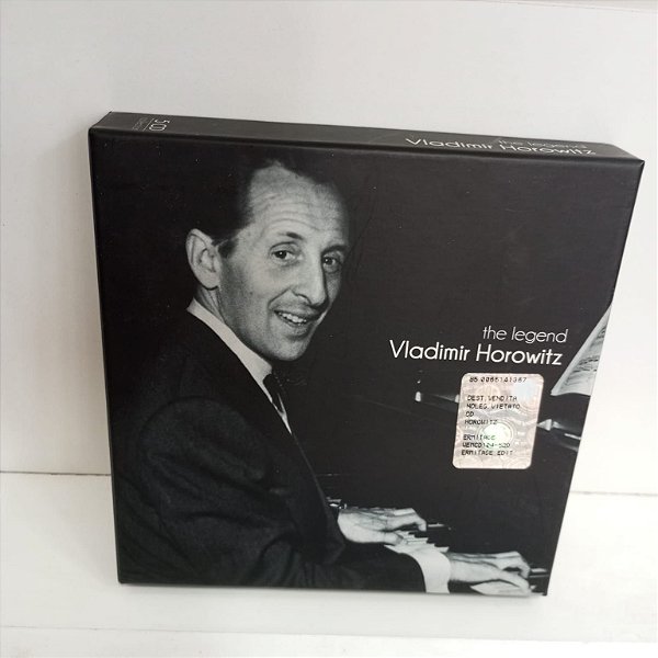 Livro Vladimir Horowitz - The Legend Valdimir Horowitz /box com Cinco Cds Autor Vladimir Horowitz (2013) [usado]