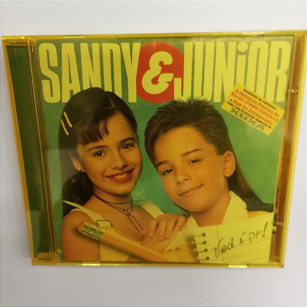 Cd Sandy e Junior - Viver é D+ ! Interprete Sandy e Junior (1995) [usado]