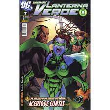 Gibi Lanterna Verde Nº 07 - Dimensão Dc Autor a Guerra dos Anéis Acerto de Contas (2009) [usado]