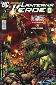 Gibi Lanterna Verde Nº 03 - Dimensão Dc Autor o Dia Mais Sombrio - a Guerra dos Anéis (2008) [usado]