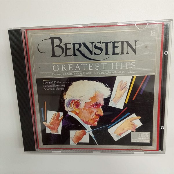 Cd Bernstein - Greatest Hits Interprete Bernstein And Orchestra [usado]