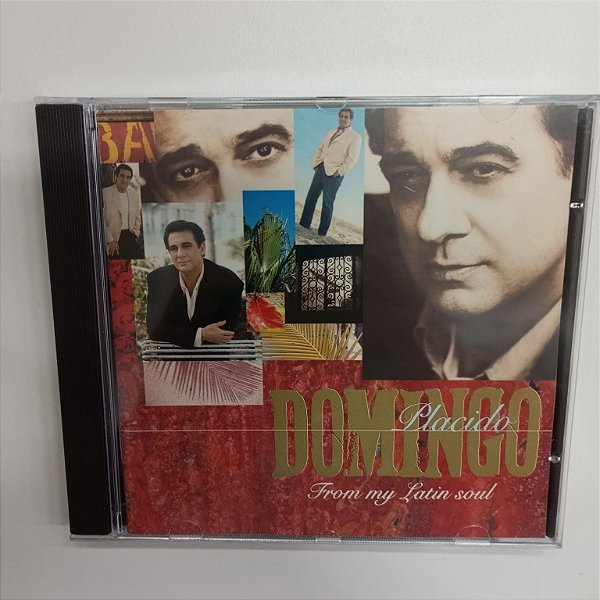 Cd Placido Domingo - From My Latin Soul Interprete Placido Domingo (1994) [usado]