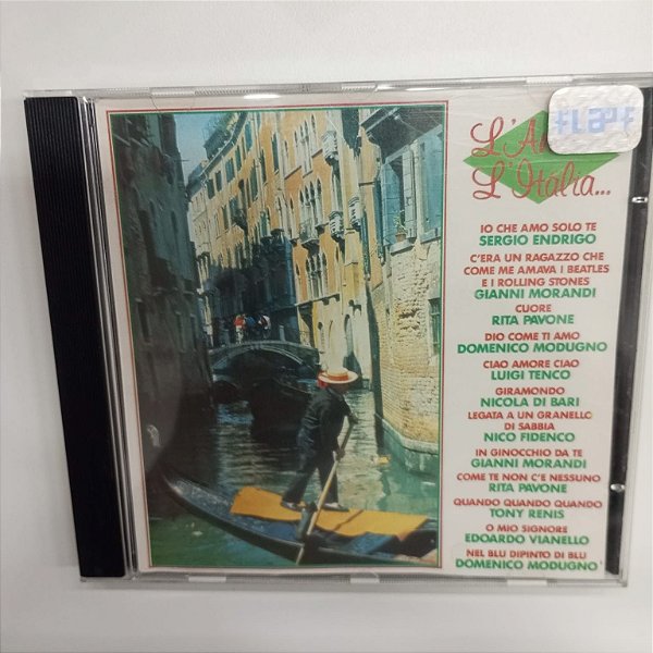 Cd L´amore L´itália Interprete Varios (1991) [usado]