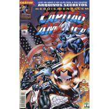 Gibi Capitão America Nº 11- Heróis Renascem Autor Capitão America Nº 11- Heróis Renascem (1999) [usado]