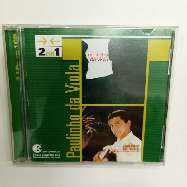 Cd Paulinho da Viola - 2 em 1 Interprete Paulinho da Viola (2003) [usado]