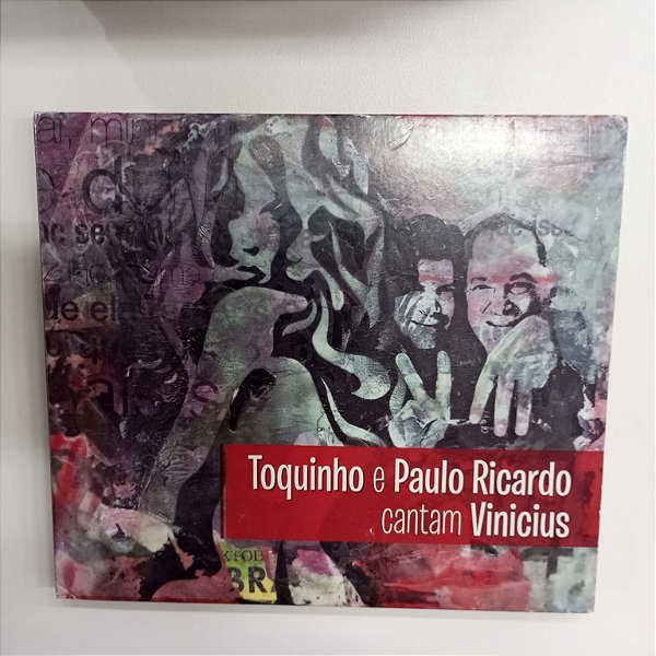 Cd Toquinho e Paulo Ricardo - Cantam Vinicius Interprete Toquinho e Paulo Ricardo [usado]